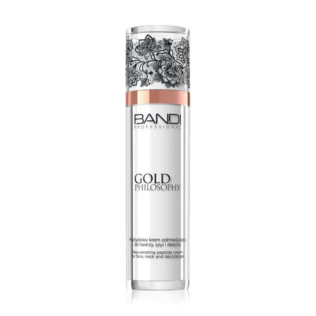 Омолоджувальний пептидний крем для обличчя, шиї та декольте Bandi Professional Gold Philosophy Rejuvenating Peptide Cream, 50 мл